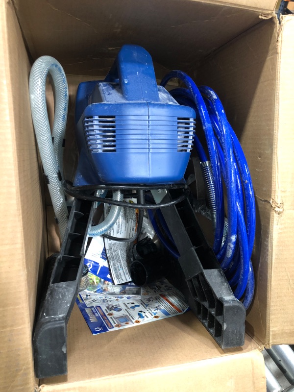 Photo 2 of (Used) Graco Magnum 262800 X5 Stand Airless Paint Sprayer, Blue Magnum X5 Airless Paint Sprayer