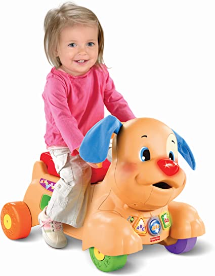 Photo 1 of Fisher-Price Laugh & Learn Stride-to-Ride Puppy [Amazon Exclusive]
