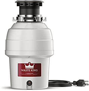 Photo 1 of ***SEE NOTE*** Waste King L-3200 Garbage Disposal with Power Cord, 3/4 HP , Gray
