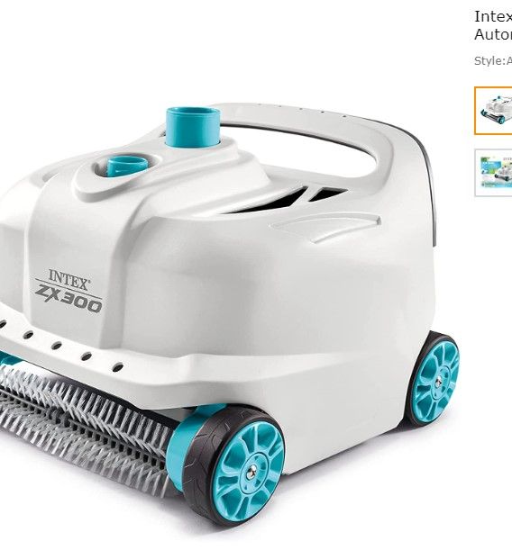 Photo 1 of Intex 28005E ZX300 Deluxe Automatic Pool Cleaner, Gray
PARTS ONLY DOESN NOT WORK