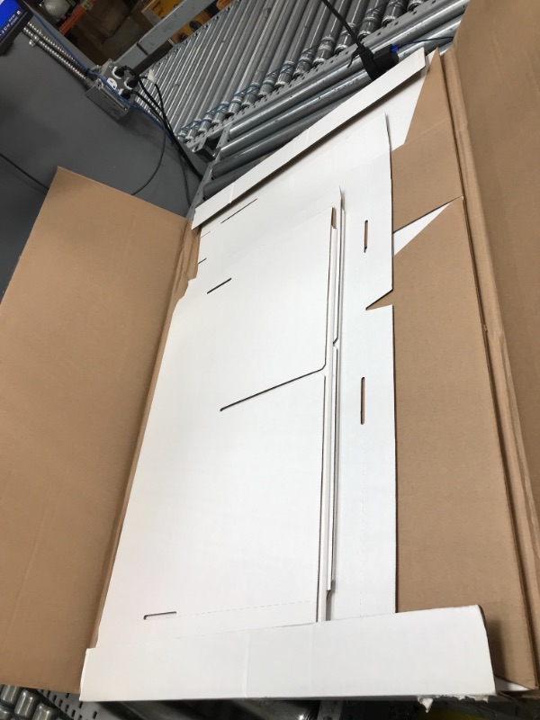 Photo 1 of Classroom Keepers 12" x 18" Construction Paper Storage, 10-Slot, White, 17"H x 27"W x 19"D, 1 Unit Holds 12" x 18" Paper