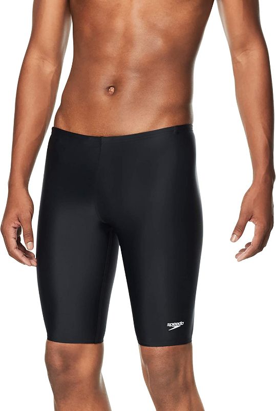 Photo 1 of Speedo Men's Swimsuit Jammer Powerflex Eco Solid Adult
size : 34 