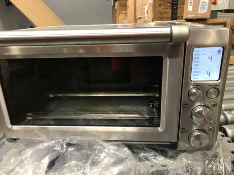 Photo 1 of Breville Smart Oven Pro Toaster Oven, Brushed Stainless Steel, BOV845BSS

