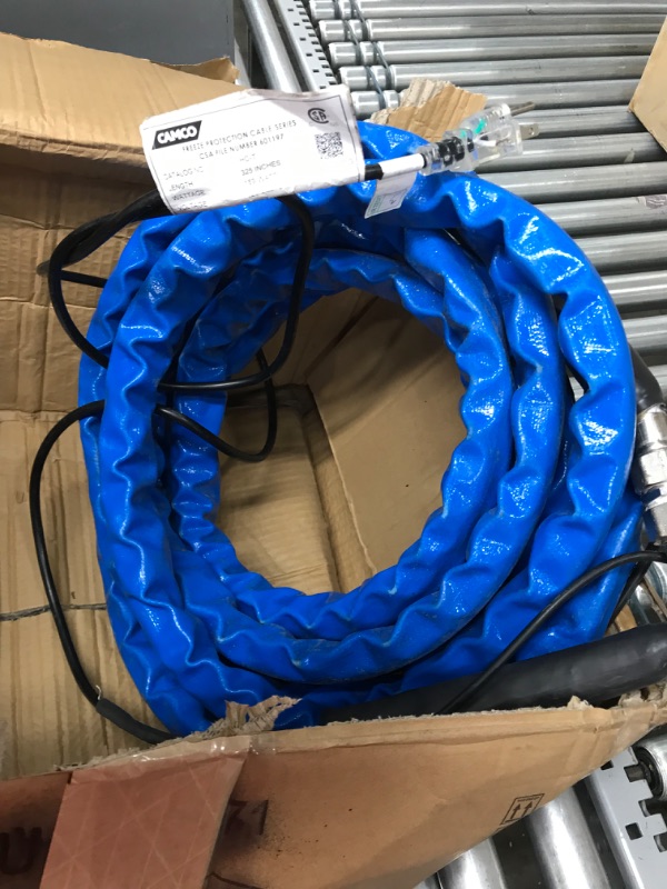 Photo 3 of Camco Heated Drinking Water Hose, - 20° F, 25-Foot, 5/8-Inch ID 25' Cold Weather (Freeze Protection to - 20?F) Standard Packaging