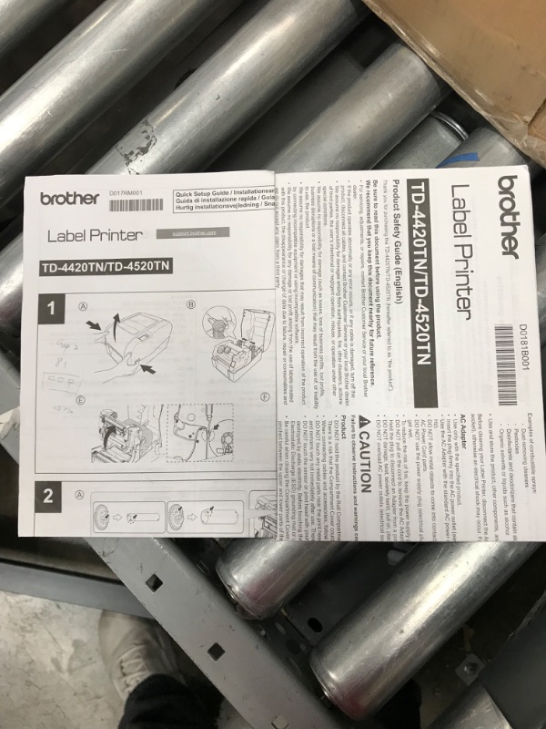 Photo 4 of Brother TD-4420TN  Label Printer
