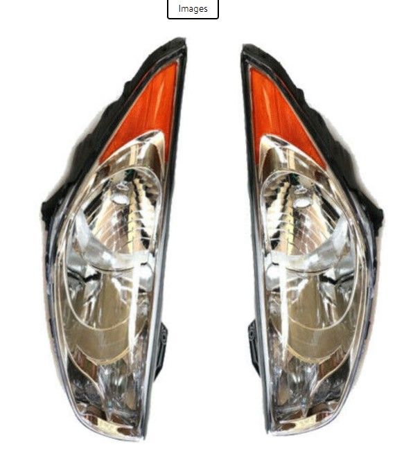 Photo 1 of 1 Pair Halogen Headlights For 2010-2013 Hyundai Tucson Left & Right Headlamp For 2010-2013 Hyundai Tucson Halogen Left & Right Headlights Halogen Headlights Assembly Pair LH & RH Sides
