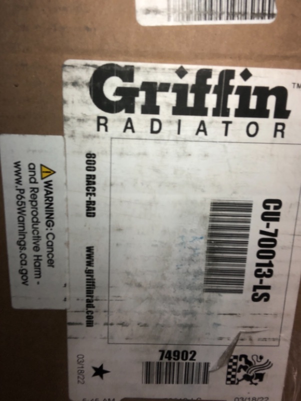 Photo 7 of Griffin Radiators PerformanceFit Radiator ComboUnit for LS Swap 1967-1991 Chevy/GMC C/K Series Truck/Blazer/Suburban with Transmission Cooler