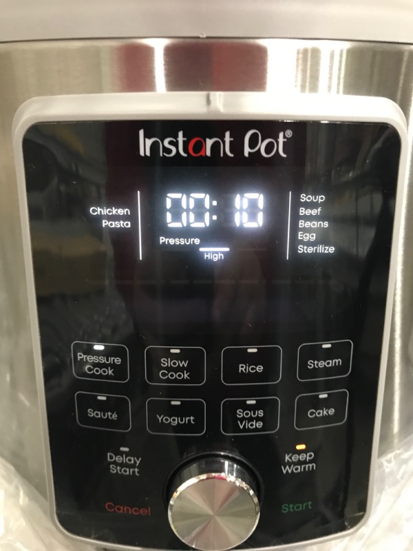 Photo 1 of Instant Pot Duo Plus, 8-Quart Whisper Quiet 9-in-1 Electric Pressure Cooker, Slow Cooker, Rice Cooker, Steamer, Sauté, Yogurt Maker, Warmer & Sterilizer, App With Over 800 Recipes, Stainless Steel 8QT Duo Plus