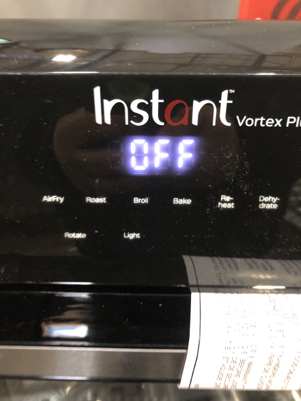 Photo 3 of Instant Vortex Plus 10-Quart Air Fryer, From the Makers of Instant Pot, 7-in-10 Functions, with EvenCrisp Technology, App with over 100 Recipes, Stainless Steel 10QT Vortex Plus