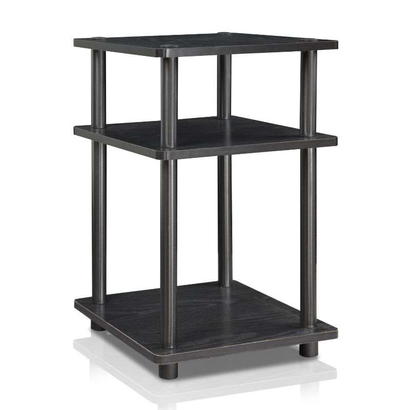 Photo 1 of 15095Bwith BK Turn-N-Tube Easy Assembly Multipurpose Shelf, Black Wood - 20.7 X 14.6 X 14.6 in.
