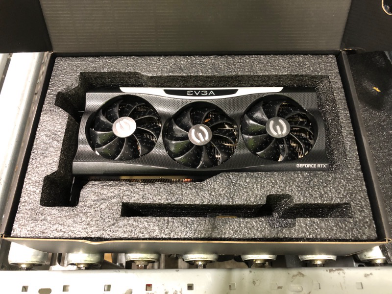 Photo 3 of EVGA GeForce RTX 3070 XC3 Ultra Gaming, 08G-P5-3755-KL, 8GB GDDR6, iCX3 Cooling, ARGB LED, Metal Backplate, LHR
