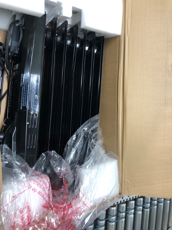 Photo 1 of *** tested*** Amazon Basics Indoor Portable Radiator Heater - Black
