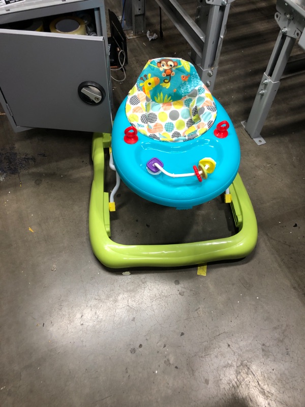 Photo 1 of Sesame Street I Spot Elmo! Bright Starts Baby Walker with Easy-Fold Frame for Storage, Multicolor, Age 6-12 Months
