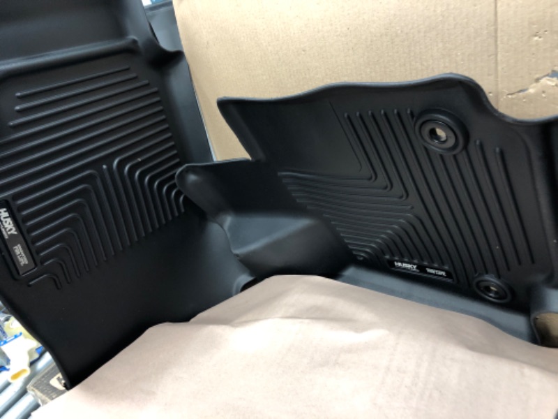 Photo 3 of Husky Liners Weatherbeater Series | Front & 2nd Seat Floor Liners - Black | 95501 | Fits 2019-2021 Toyota RAV4 3 Pcs