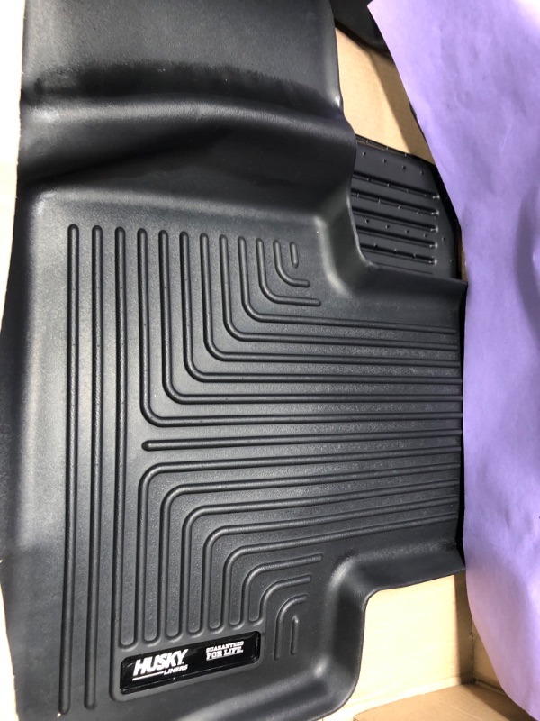 Photo 4 of Husky Liners Weatherbeater Series | Front & 2nd Seat Floor Liners - Black | 95501 | Fits 2019-2021 Toyota RAV4 3 Pcs