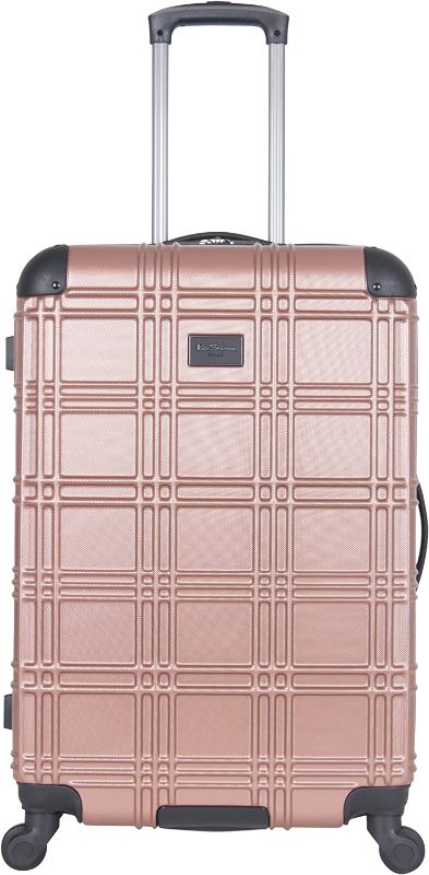 Photo 1 of Ben Sherman Luggage Nottingham 24" Embossed PAP 4-Wheel Luggage (Rose Gold)
