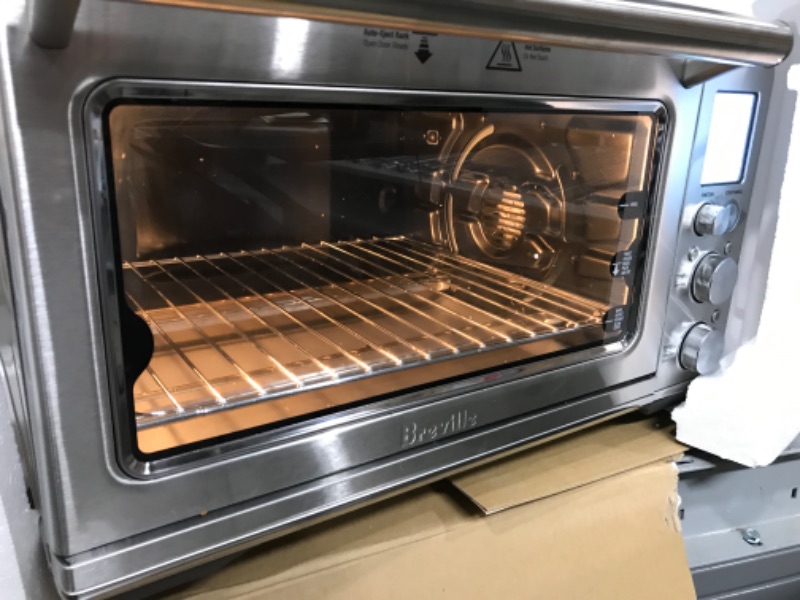 Photo 3 of Breville Smart Oven Air Fryer Toaster Oven, Brushed Stainless Steel, BOV860BSS