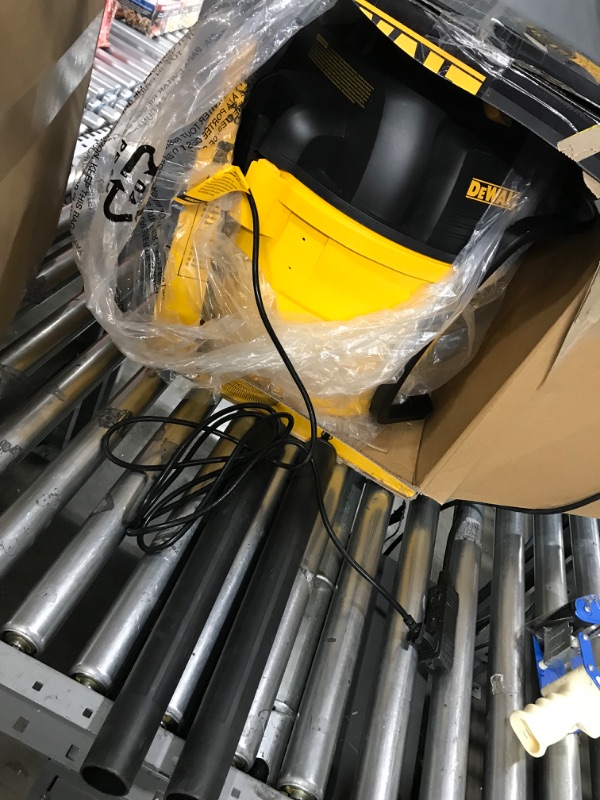 Photo 3 of ***see comments***
DEWALT 9 Gallon Wet/Dry VAC, Heavy-Duty Shop Vacuum with Attachments, 5 Peak HP, with Blower Function, DXV09PA, Yellow