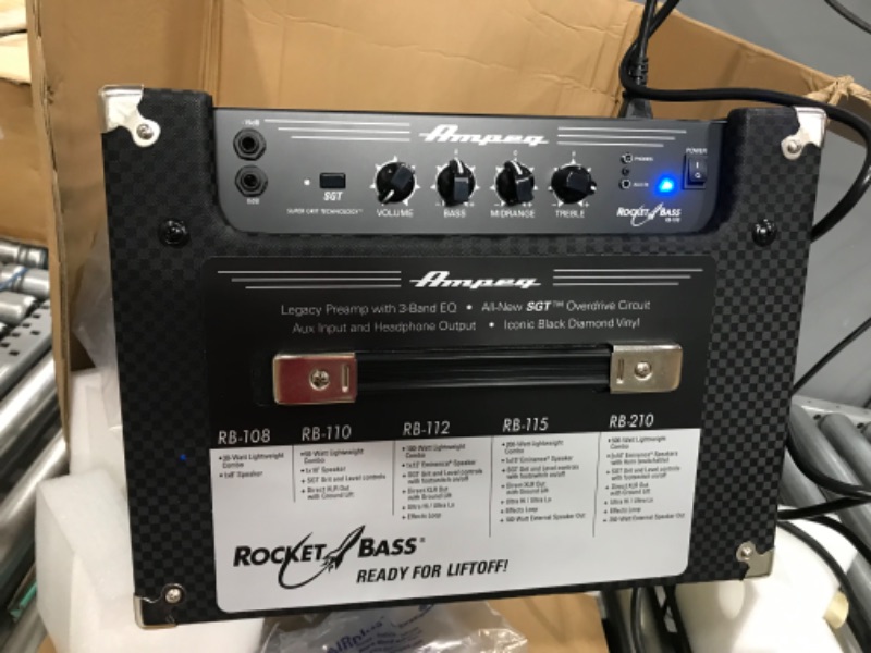 Photo 4 of Ampeg Rocket Bass RB-108 1x8" 30-watt Bass Combo Amp 1x8", 30-watts RB 108