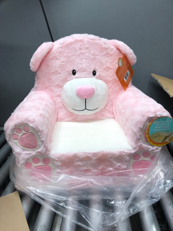 Photo 2 of Sweet Seats® Plush Bear Chair in Pink