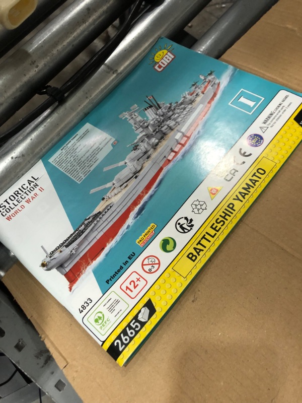 Photo 4 of 2665 Pcs Hc WWII /4833/ Battleship Yamato