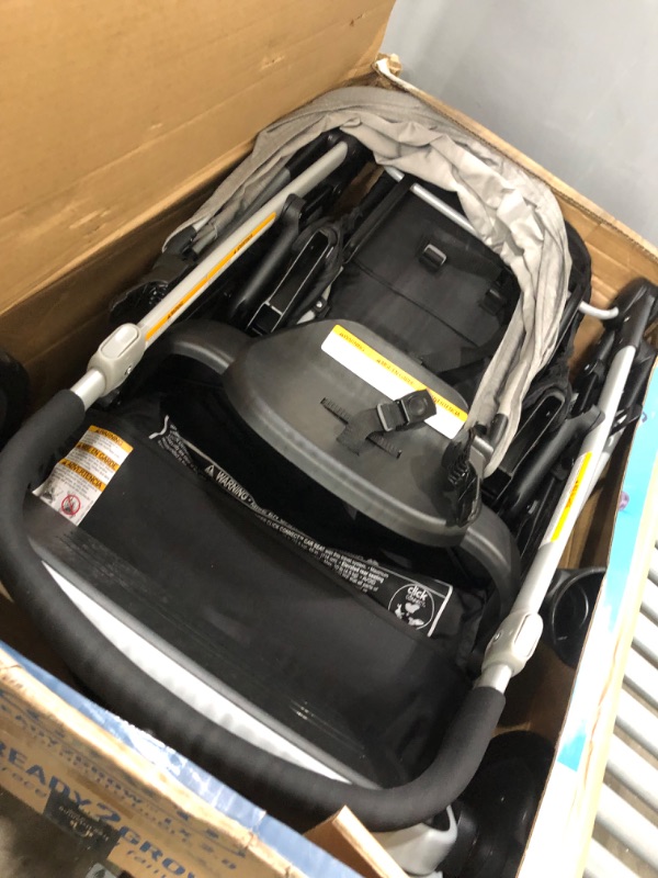 Photo 2 of **USED**
Graco Ready2Grow LX 2.0 Double Stroller Features Bench Seat and Standing Platform Options, Clark "w/ Added Body Support Cushion" Clark