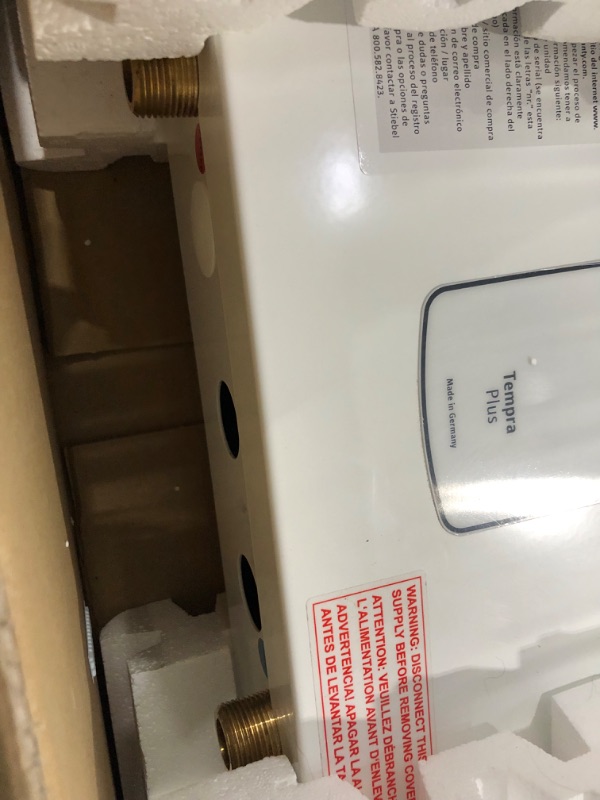 Photo 4 of **USED**
Stiebel Eltron Tankless Water Heater – Tempra 24 Plus – Electric, On Demand Hot Water, Eco, White, 20.2 Tempra 24 Plus (24 kW) Water Heater