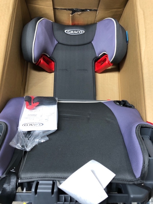 Photo 3 of Graco Affix Highback Booster Seat with Latch System, Grapeade