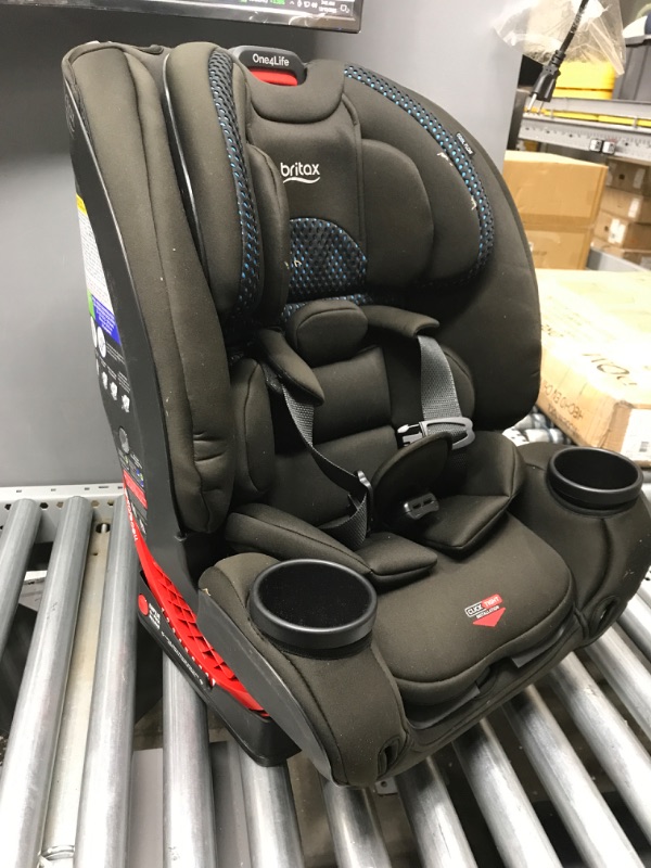 Photo 2 of Britax One4Life ClickTight All-In-One Car Seat – 10 Years of Use – Infant, Convertible, Booster – 5 to 120 Pounds + Cool Flow Ventilating Fabric, Cool Flow Teal [Amazon Exclusive]
