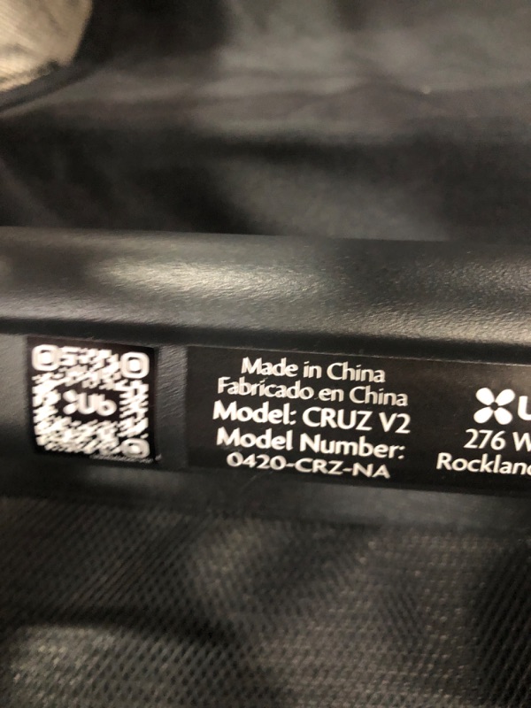 Photo 5 of Cruz V2 Stroller - Jake (Black/Carbon/Black Leather)
