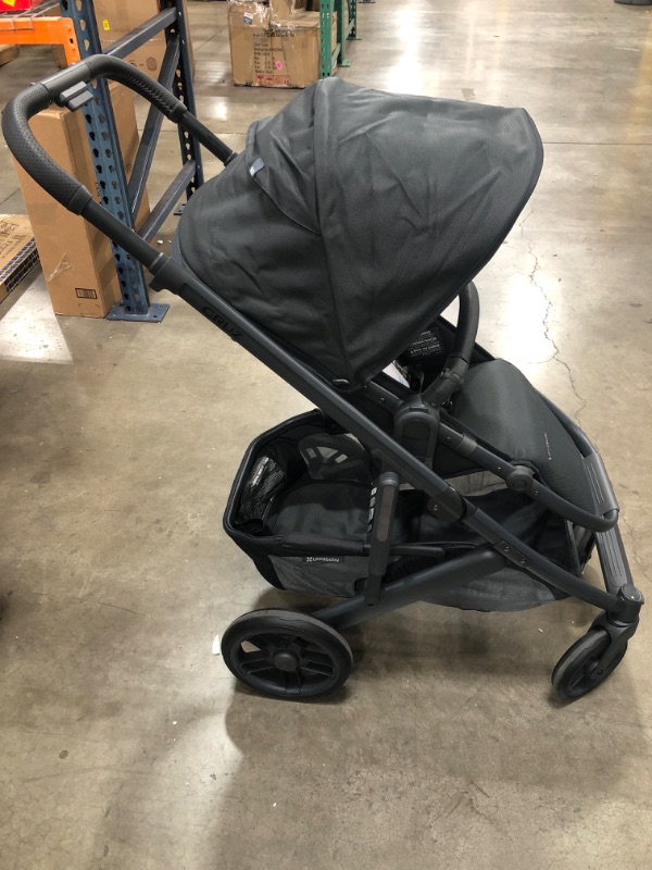 Photo 3 of Cruz V2 Stroller - Jake (Black/Carbon/Black Leather)
