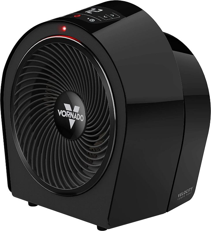 Photo 1 of **used**
Vornado Velocity 3R Whole Room Space Heater with Timer, Adjustable Thermostat, and Advanced Safety Features, Black
