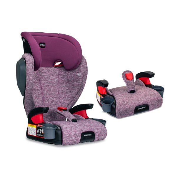 Photo 1 of Britax Highpoint 2-Stage Belt-Positioning Booster Car Seat Mulberry
1012302185
 