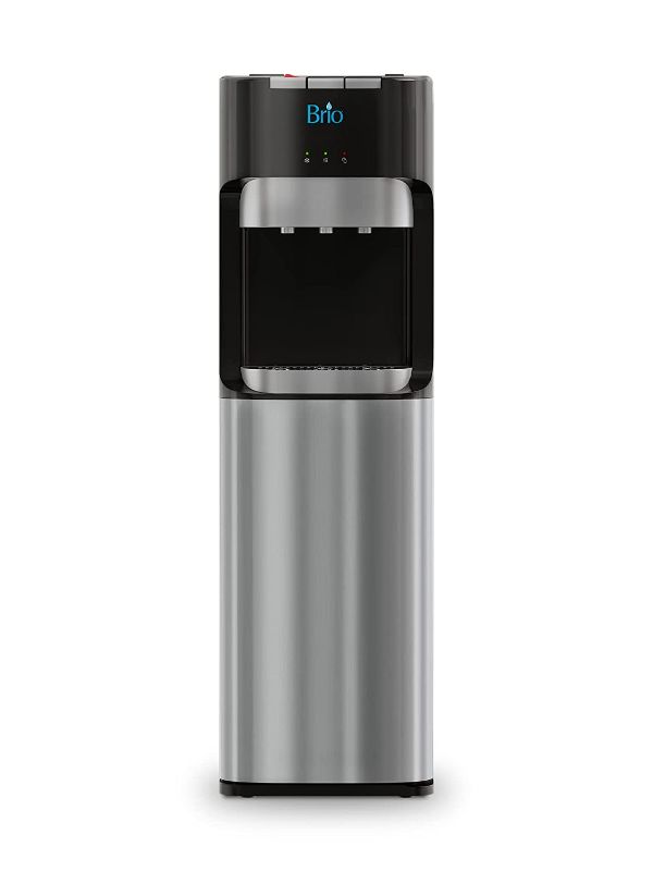 Photo 1 of ***PARTS ONLY*** Brio Bottom Loading Water Cooler Water Dispenser – Essential Series - 3 Temperature Settings - Hot, Cold & Cool Water - UL/Energy Star Approved
