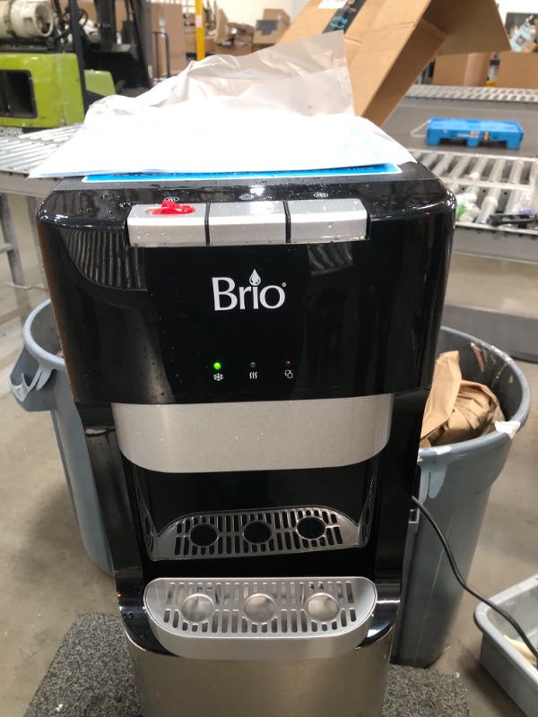 Photo 2 of ***PARTS ONLY*** Brio Bottom Loading Water Cooler Water Dispenser – Essential Series - 3 Temperature Settings - Hot, Cold & Cool Water - UL/Energy Star Approved
