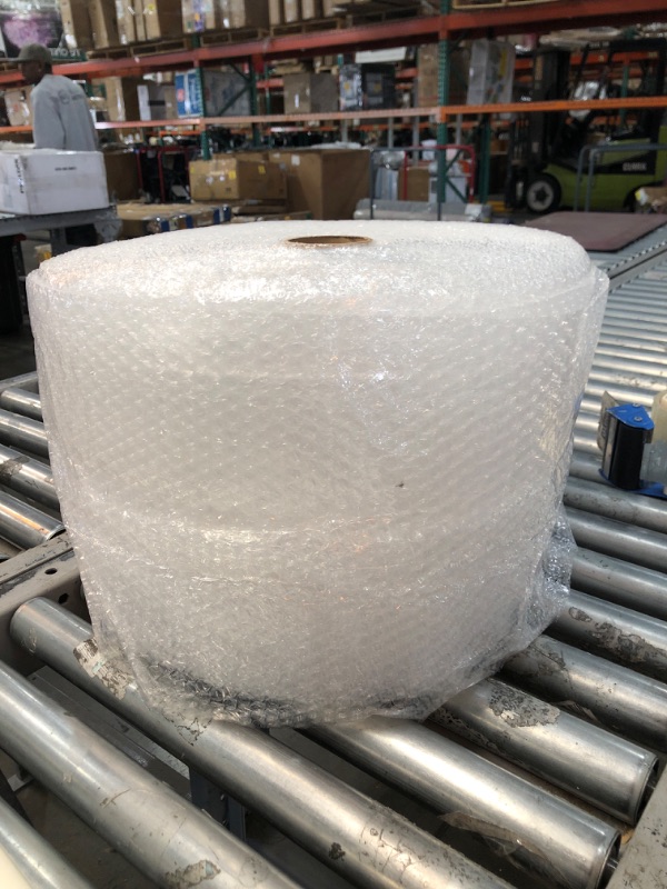 Photo 2 of Amazon Basics Perforated Bubble Cushioning Wrap - Small 3/16", 12-Inch x 175-Foot Long Roll
