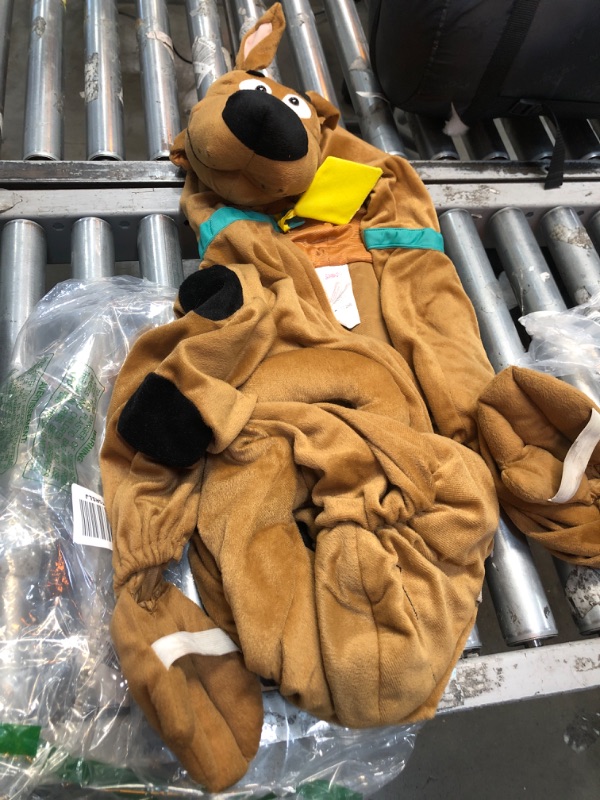 Photo 2 of Rubie's Scooby - Doo Child's Deluxe Scooby Costume, Large , Brown