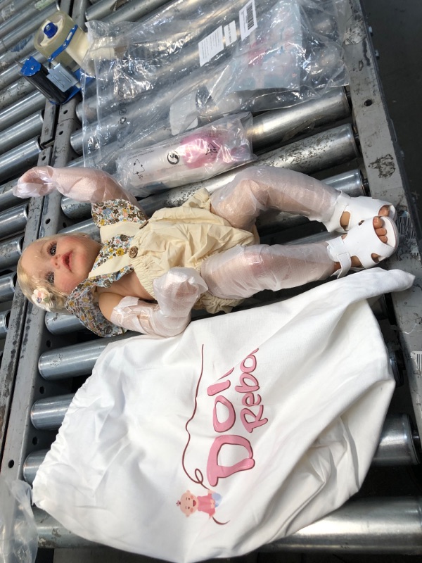 Photo 1 of Doll reborn baby toy for little girls with bottle 