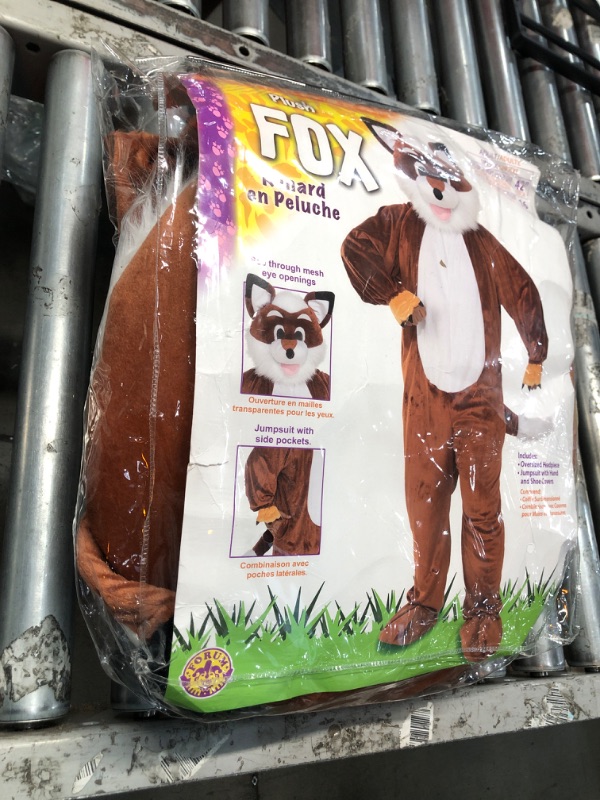 Photo 2 of Forum Novelties Men's Promotional Fox Mascot Costume One Size Brown/White adult