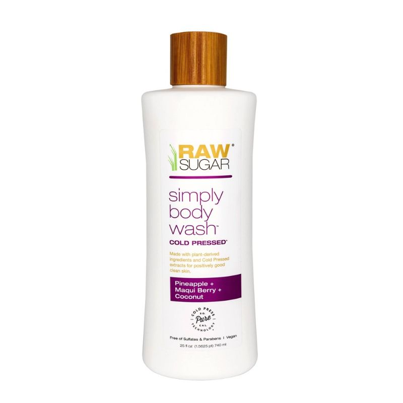 Photo 1 of 2 of- Raw Sugar Body Wash - Pineapple, Maqui Berry, Coconut, 25 Fl Oz
