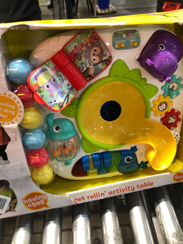 Photo 3 of Bright Starts Having a -Ball Get Rollin' Activity Table, Ages 6 months +