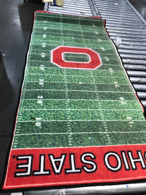 Photo 1 of 2'5X5'8 OHIO STATE RUBBER RUG MAT