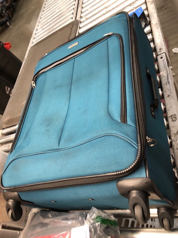 Photo 1 of American Tourister Pop Max Softside Luggage with Spinner Wheels, Teal, 30"