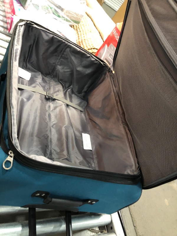 Photo 1 of American Tourister Pop Max Softside Luggage with Spinner Wheels, Teal, 30"