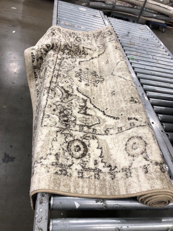 Photo 1 of 5 X 7 LIGHT IVORY AREA RUG