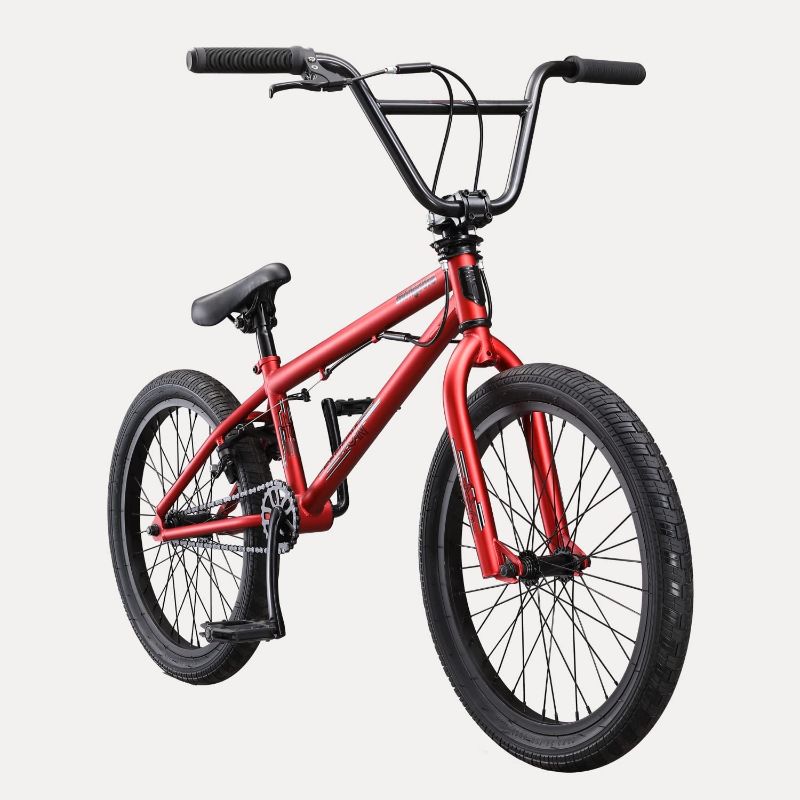 Photo 1 of 
Mongoose Legion Freestyle Kids BMX Bike, Entry Level Performance, Steel Frame, 16-20 Inch Wheels, Boys and Girls
Color:Red
Size:20-Inch Wheels
Style:Legion L10
Pattern Name:Bike