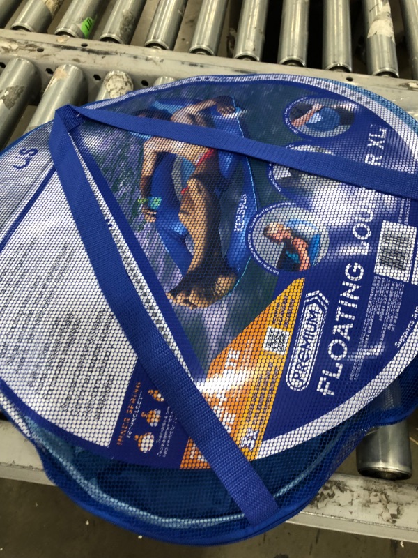 Photo 1 of Kelsyus Premium Floating Lounger XL with Fast Inflation, Inflatable Recliner Chair, Lake & Pool Float for Adults with Cup Holder, Amazon Exclusive & Spring Float Hammock Pool Lounge Chair, Light Blue Lounger Xl Hyper-flate Valve Kelsyus + Chair, Light Blu