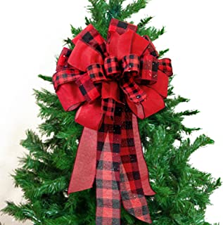 Photo 1 of buffalo plaid tree topper 43x13 inch