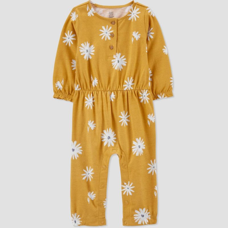 Photo 1 of Baby Girls' Daisy Jumpsuit - Just One You® Made by Carter's
 12M 