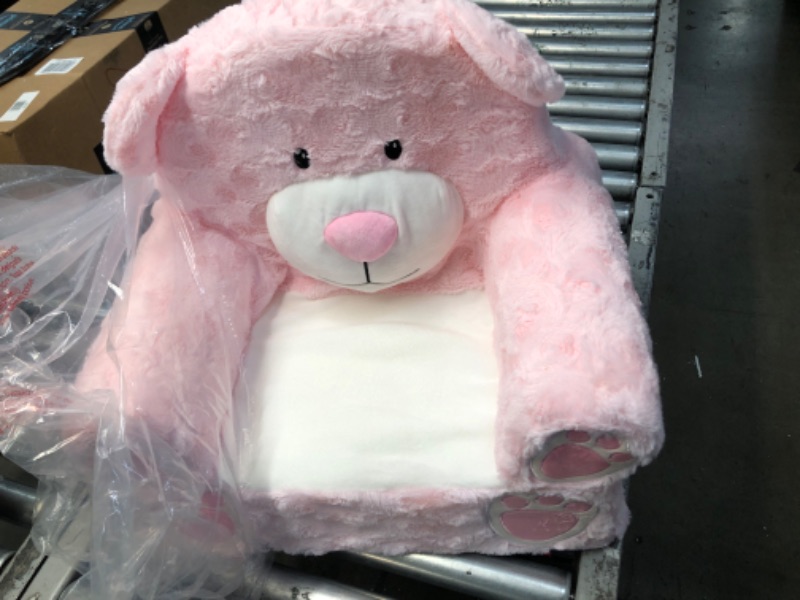 Photo 2 of Animal Adventure | Sweet Seats | Pink Bear Children's Plush Chair